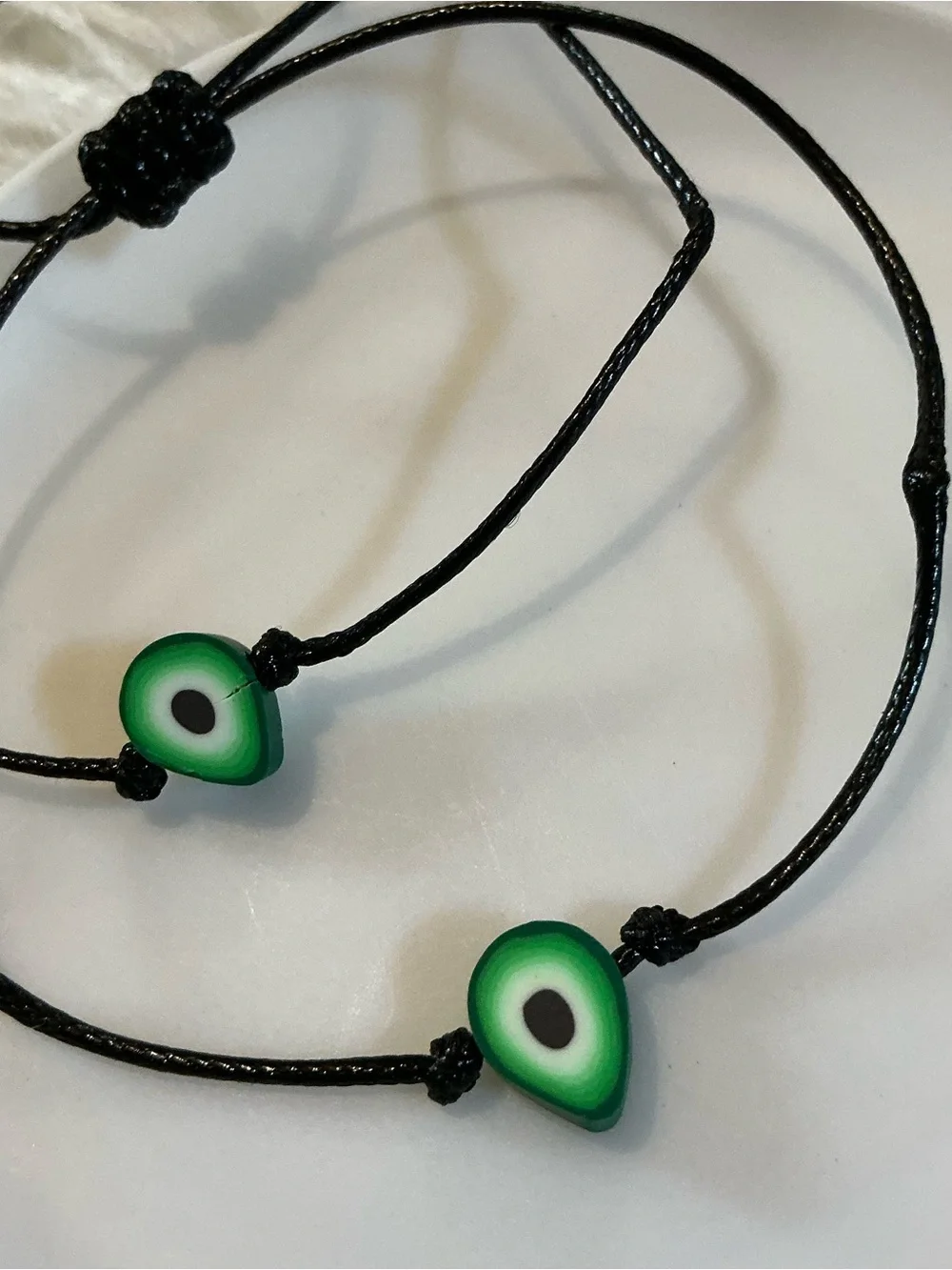 Bracelet to green/black avocado unisex bracelets